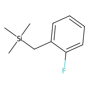(2-Fluorophenyl)methyl-trimethylsilane structure