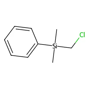 (Chloromethyl)dimethylphenylsilane structure