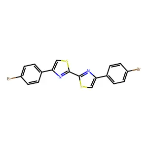 4-(4-Bromophenyl)-2-[4-(4-bromophenyl)-1,3-thiazol-2-yl]-1,3-thiazole structure