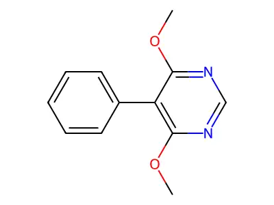4,6-Dimethoxy-5-phenylpyrimidine structure