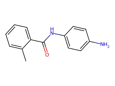 N-(4-aminophenyl)-2-methylbenzamide structure