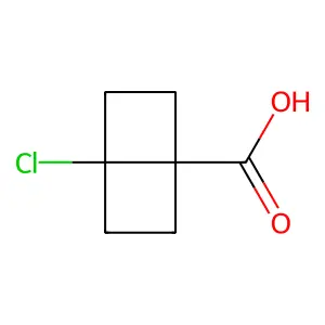 4-Chlorobicyclo[2.2.0]hexane-1-carboxylic acid structure