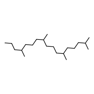 2,6,10,14-Tetramethylheptadecane structure
