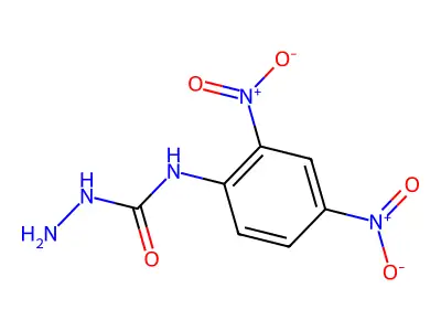 Semicarbazide, 4-(2,4-dinitrophenyl)- structure