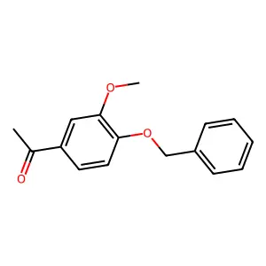 1-(4-Benzyloxy-3-methoxy-phenyl)-ethanone structure