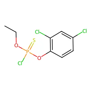 Chloro(2,4-dichlorophenoxy)ethoxysulfanylidenephosphorane structure