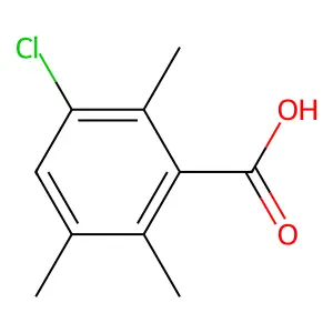 3-Chloro-2,5,6-trimethylbenzoate structure