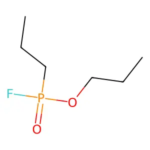 Propyl propylphosphonofluoridate structure