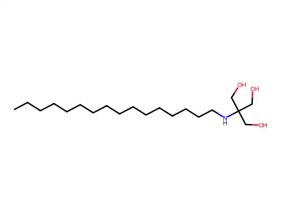 2-(Hexadecylamino)-2-(hydroxymethyl)propane-1,3-diol structure