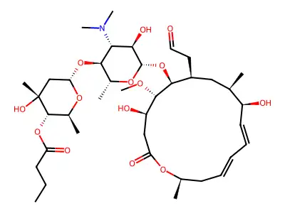 Leucomycin A5 structure