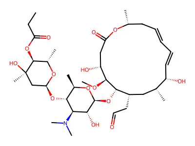 Leucomycin A7 structure