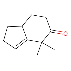 4,4-Dimethyl-1,2,4,6,7,7a-hexahydro-5H-inden-5-one structure