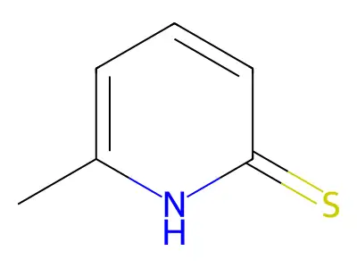 6-Methyl-2-pyridinethiol structure