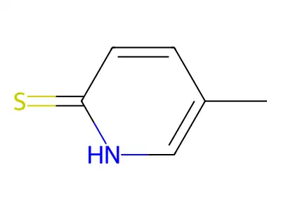 5-Methylpyridine-2(1H)-thione structure