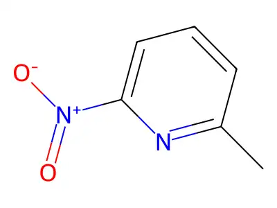 2-Methyl-6-nitropyridine structure