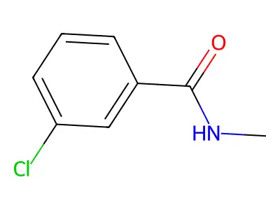3-chloro-N-methylbenzamide structure