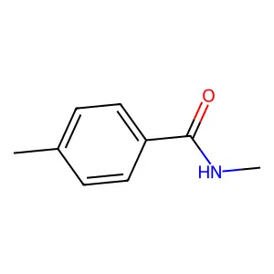 N-Methyl-p-toluamide structure