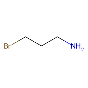 3-溴丙胺 structure