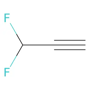 1-Propyne, 3,3-difluoro- structure