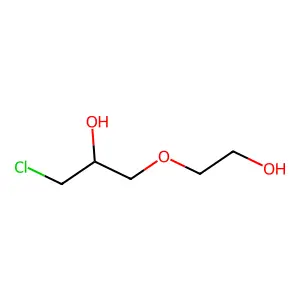 1-氯-3-(2-羟乙氧基)丙-2-醇 structure