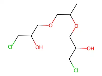 1,1'-(Propylenedioxy)bis(3-chloro-2-propanol) structure
