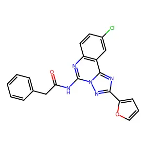 Quinolone der. structure