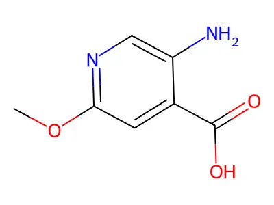 5-Amino-2-methoxypyridine-4-carboxylic acid structure