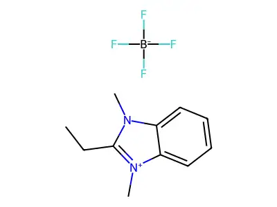 2-Ethyl-1,3-dimethyl-3H-benzo[d]imidazol-1-ium tetrafluoroborate structure