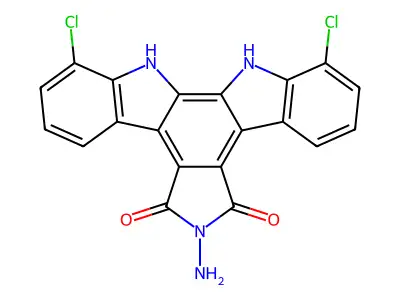 Indolocarbazole structure