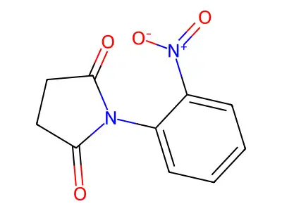 1-(2-Nitrophenyl)pyrrolidine-2,5-dione structure