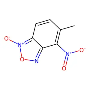 5-甲基-4-硝基苯并呋咱1-氧化物 structure