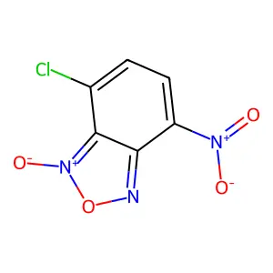 4-氯-7-硝基苯并呋咱3-氧化物 structure
