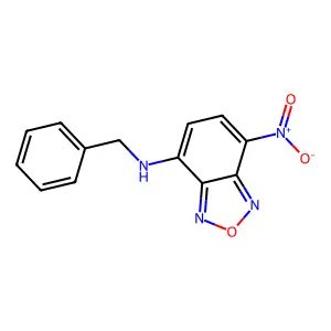 7-硝基-N-(苄基)苯并呋咱-4-胺 structure