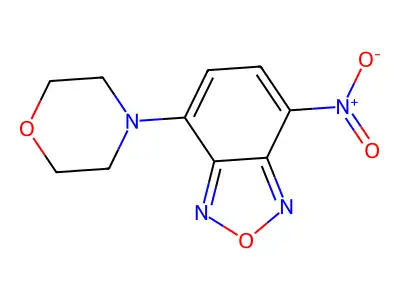 2,1,3-Benzoxadiazole, 4-(4-morpholinyl)-7-nitro- structure