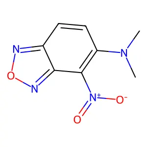 Benzofurazan, 5-(dimethylamino)-4-nitro- structure