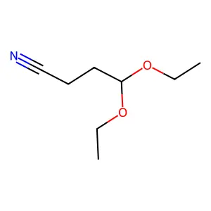 4,4-二乙氧基丁腈 structure