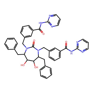 Cyclic urea deriv. structure
