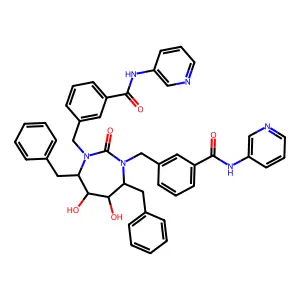 Cyclic urea deriv. structure