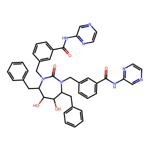 Cyclic urea deriv. structure