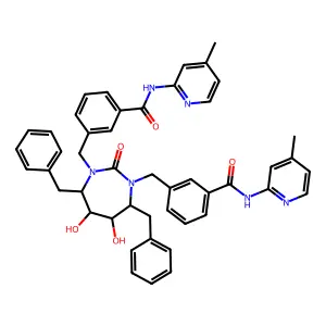 Cyclic urea deriv. structure
