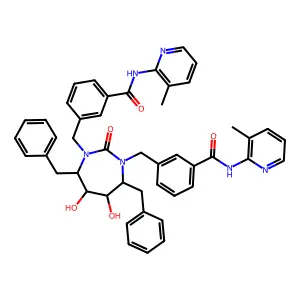 Cyclic urea deriv. structure