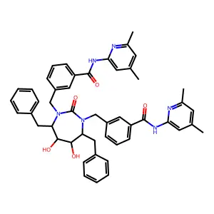 Cyclic urea deriv. structure