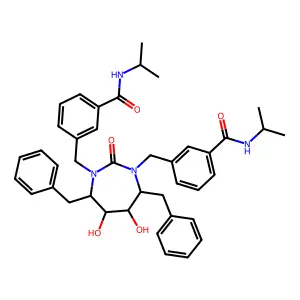 Cyclic urea deriv. structure