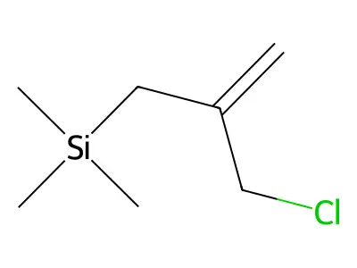 2-(Chloromethyl)allyl-trimethylsilane structure