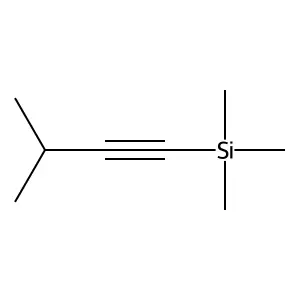 Silane, trimethyl(3-methyl-1-butynyl)- structure