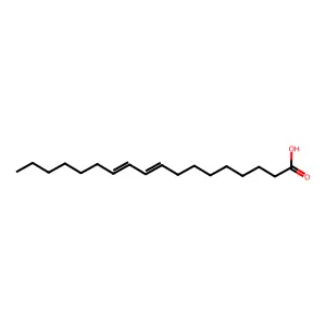 9,11-十八碳二烯酸 structure