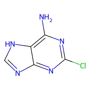 2-Chloroadenine structure