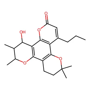 Dihydrocalanolide A structure
