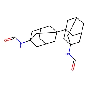 Formamide, N,N'-(1,1'-bitricyclo(3.3.1.13,7)decane)-3,3'-diylbis- structure