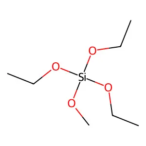 Triethyl methyl orthosilicate structure